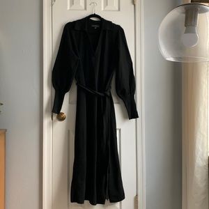 Eloquii Balloon-Sleeve Sweater Dress